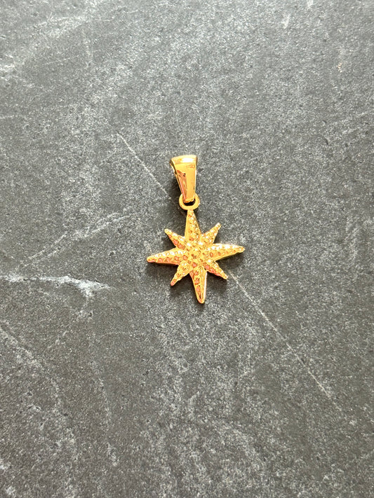 Rosite Star Charm