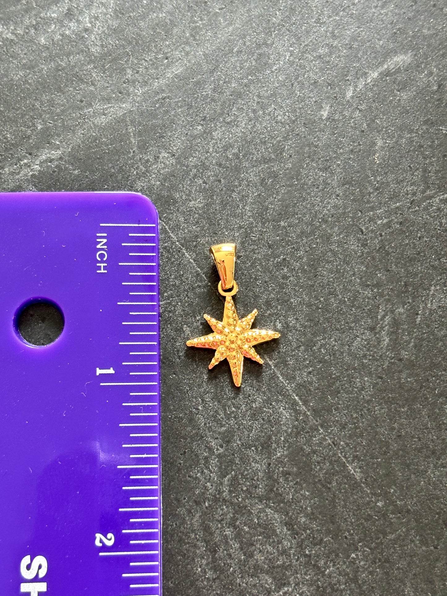 Rosite Star Charm