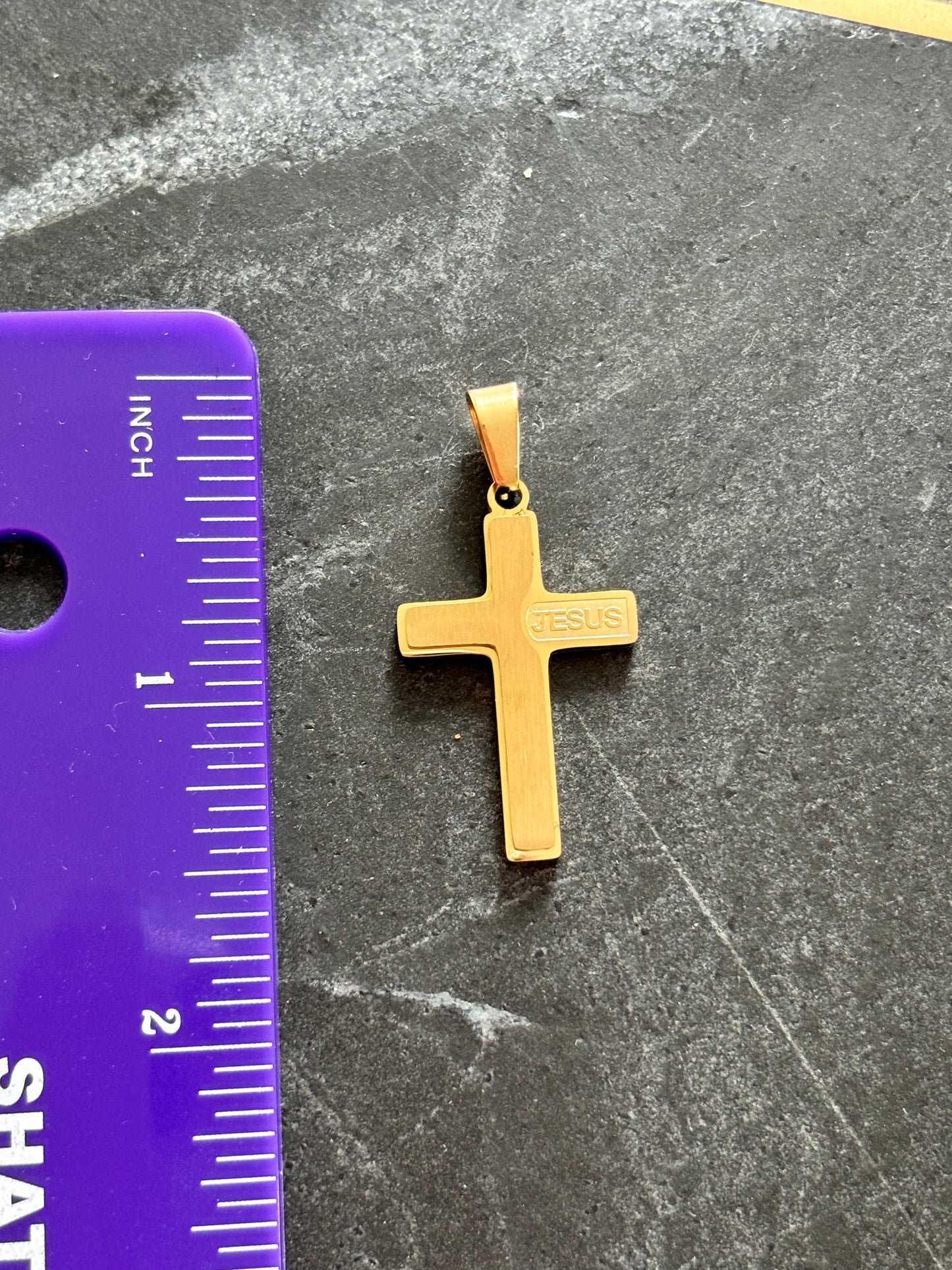 Jesus Cross Charm